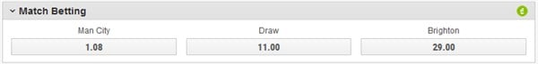Betfair Exchange match betting